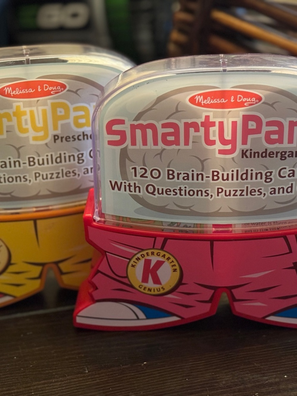 Melissa & Doug Smarty Pants PreK and Kindergarten Card Set - Pink and Yellow